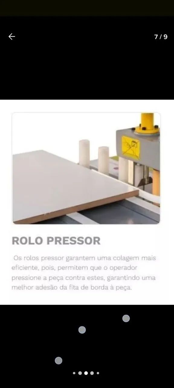 Coladeira de borda IC-1000 -  Semi Nova - Foto 6