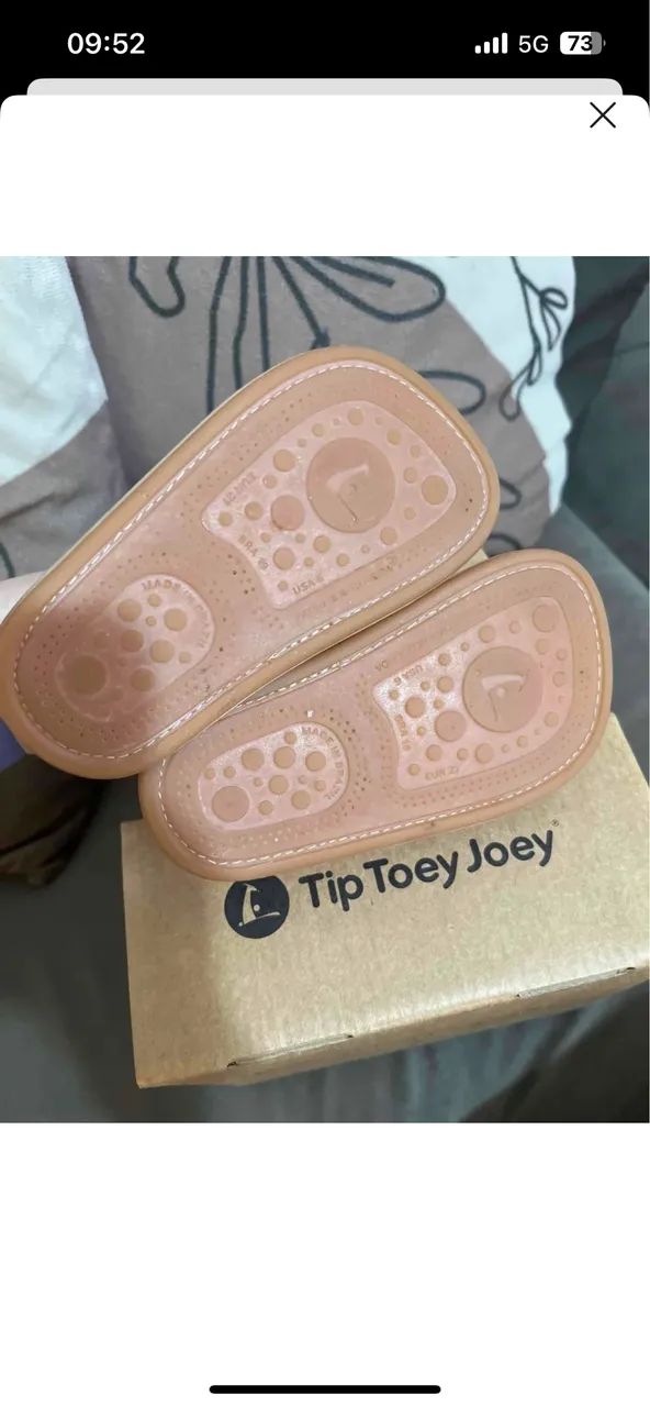 Sandália Tip Toey Joey, TAM 19 na caixa. - Foto 4