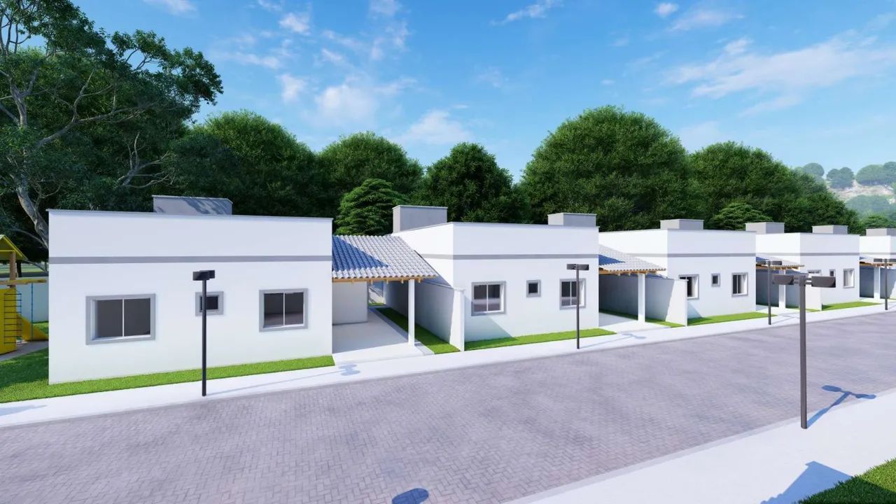 Casas em Condomínio fechado Residencial Treviso, lazer completo, possuí 3 dormitórios send - Foto 3