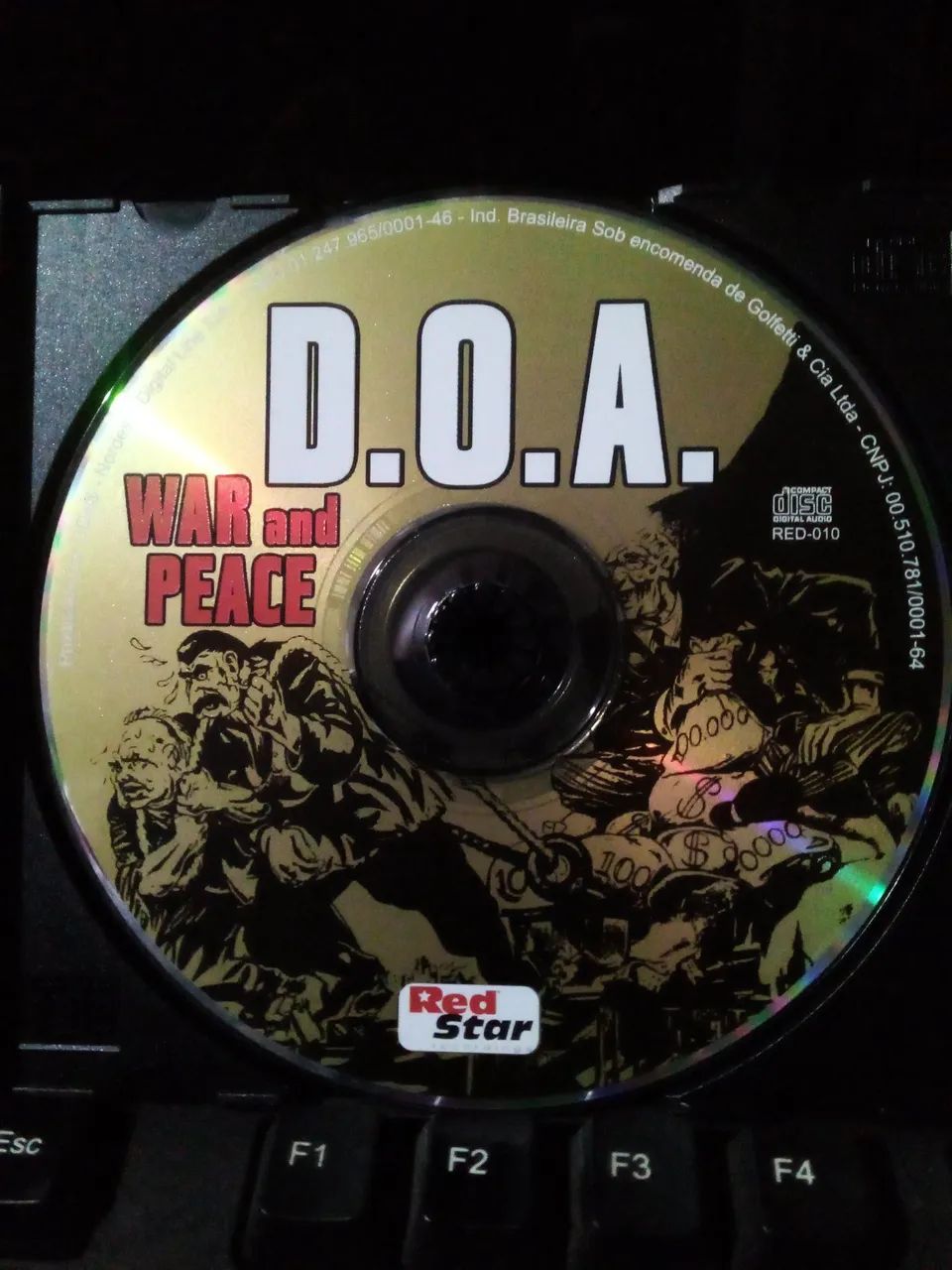 CD D.O.A. - War and Peace - Foto 4