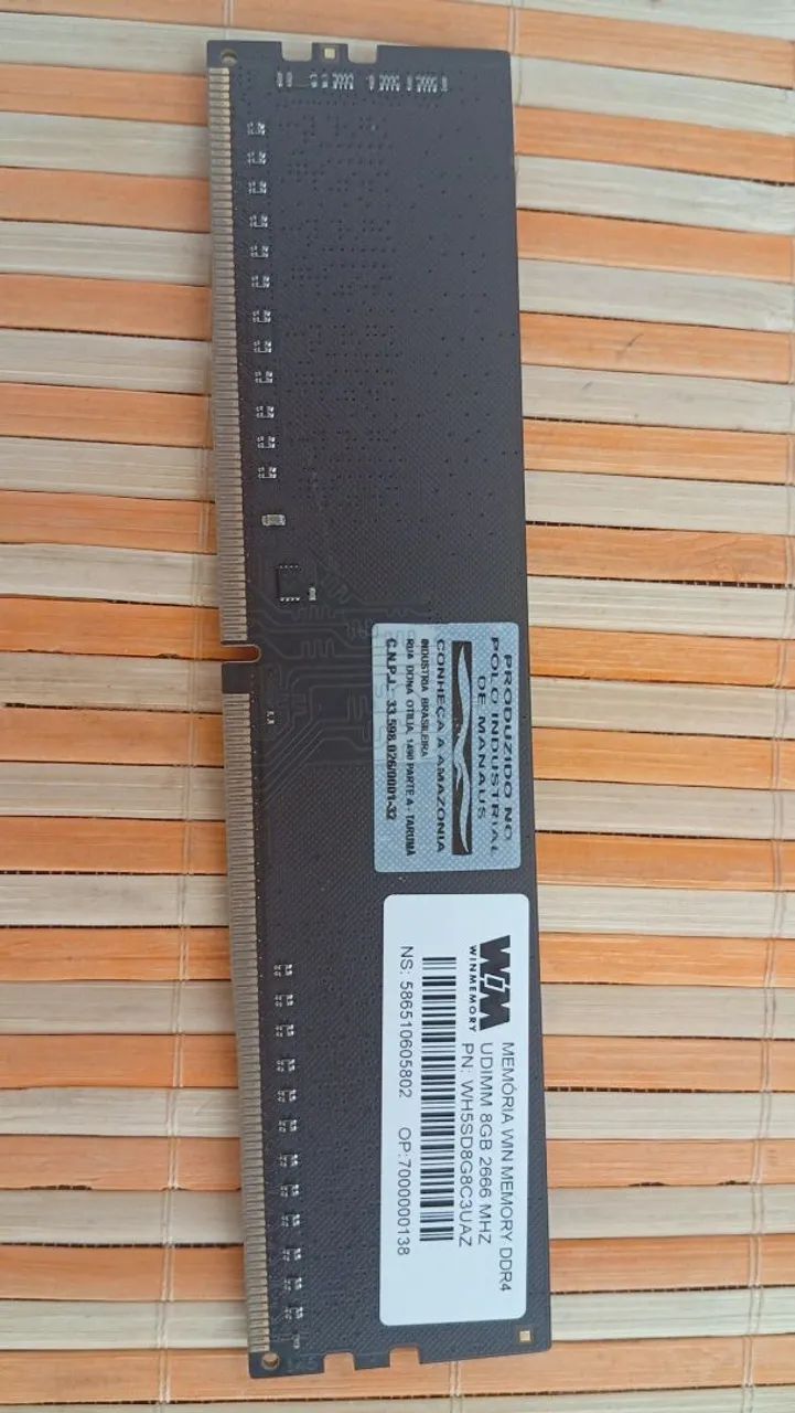 Kingston DDR4 2666MHz PC Memory64289465706115122