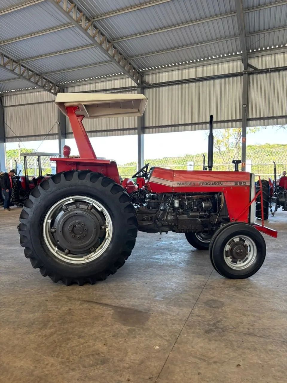 trator massey fergusson 290 4x2