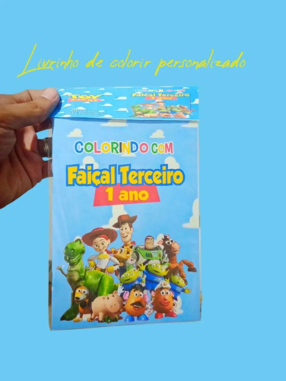 Revistinha para Colorir Personalizada - Foto 3