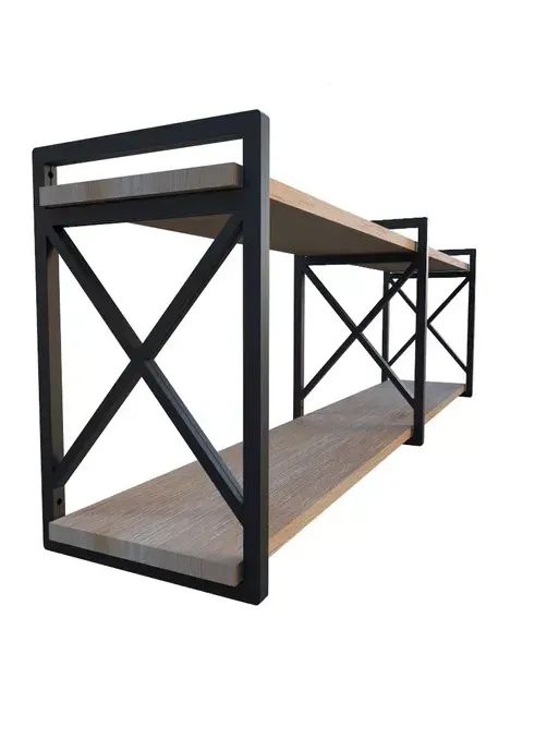 Prateleira Estilo Industrial Medidas 20cm X 115cm Maciça - Foto 4