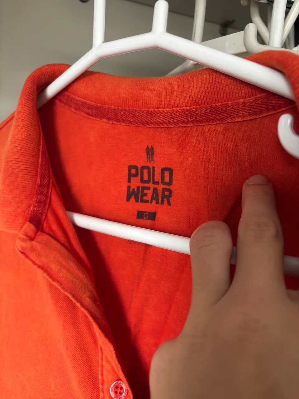 Camisa Polo Wear Laranja G  - Foto 3