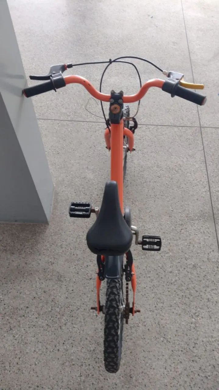 Bicicleta Infantil Laranja aro 16. - Foto 2