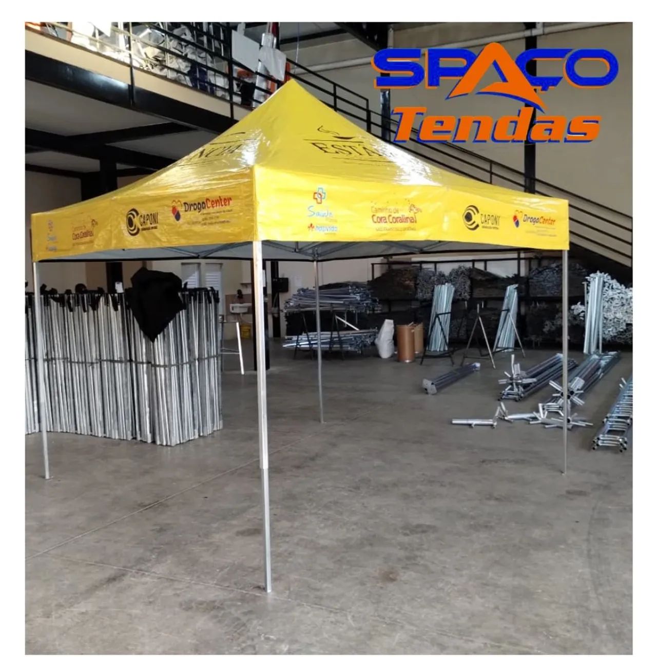 Tenda Sanfonada 3x3 R$ 1.549,00 / Tenda Sanfonada 2x2 R$ 1.139,00 - SPAÇOTENDAS  - Foto 5