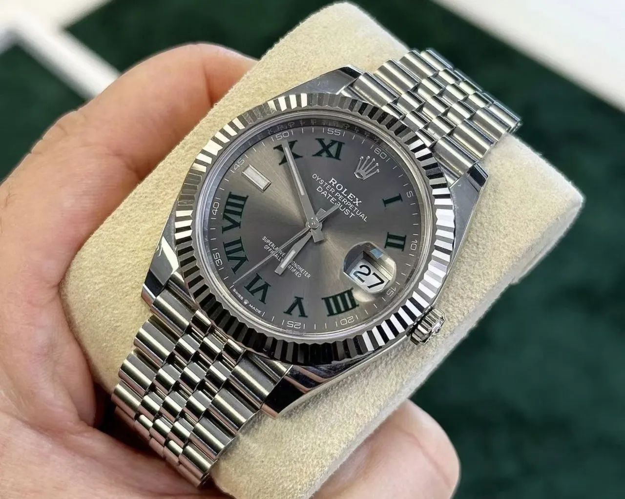 Rolex Datejust 41mm automático linha Premium AAA+ - Foto 4