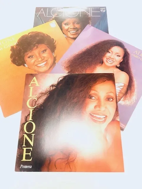 COLEÇÃO 4 LPs VINIL ALCIONE RARIDADE
