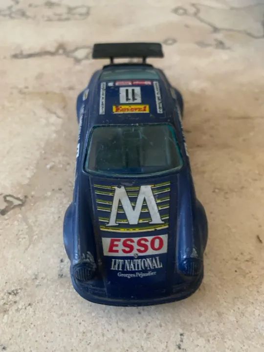 Carrinho miniatura Porsche 911 Carrera 1989 Burago 