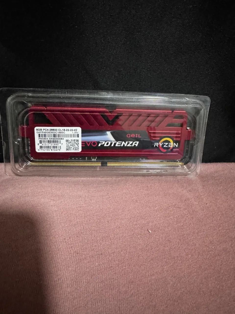 Memória RAM GeIL EVO POTENZA 8GB DDR4 3600MHz