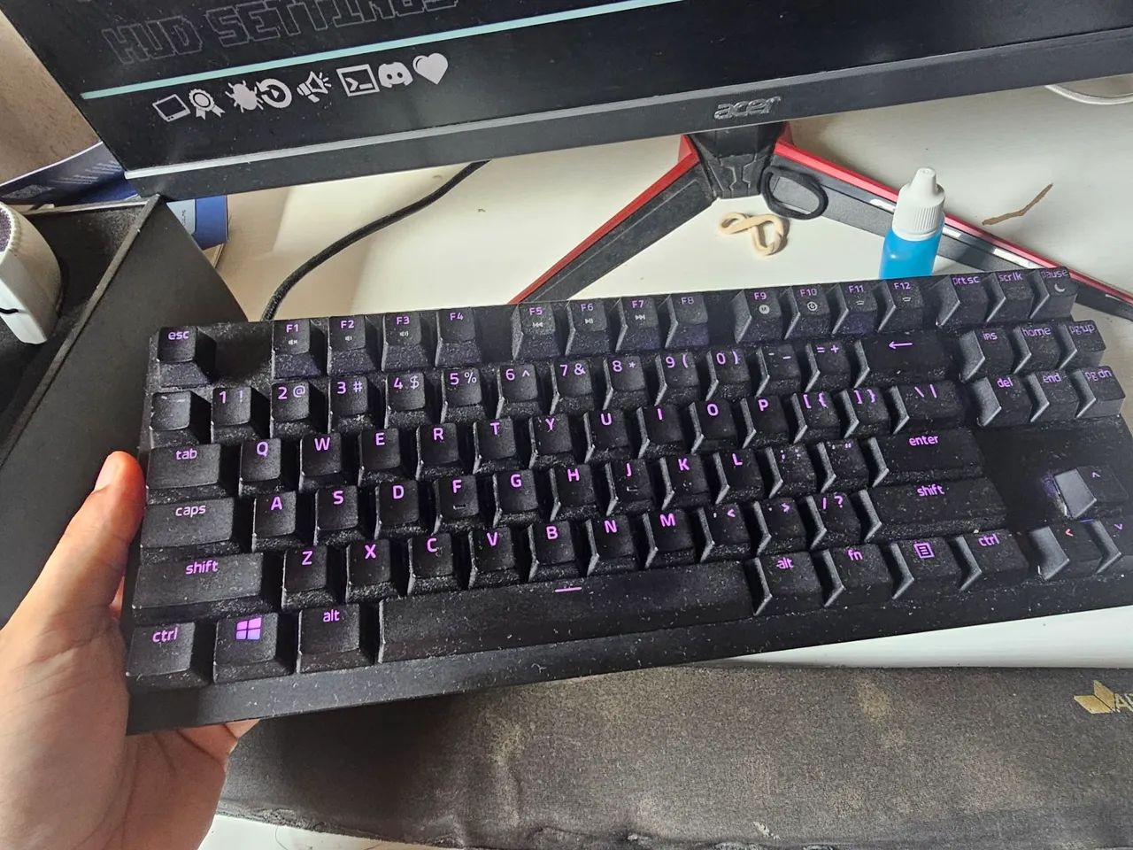 Vendo Teclado Gamer ÓPTICO Razer Huntsman V2 tournament edition