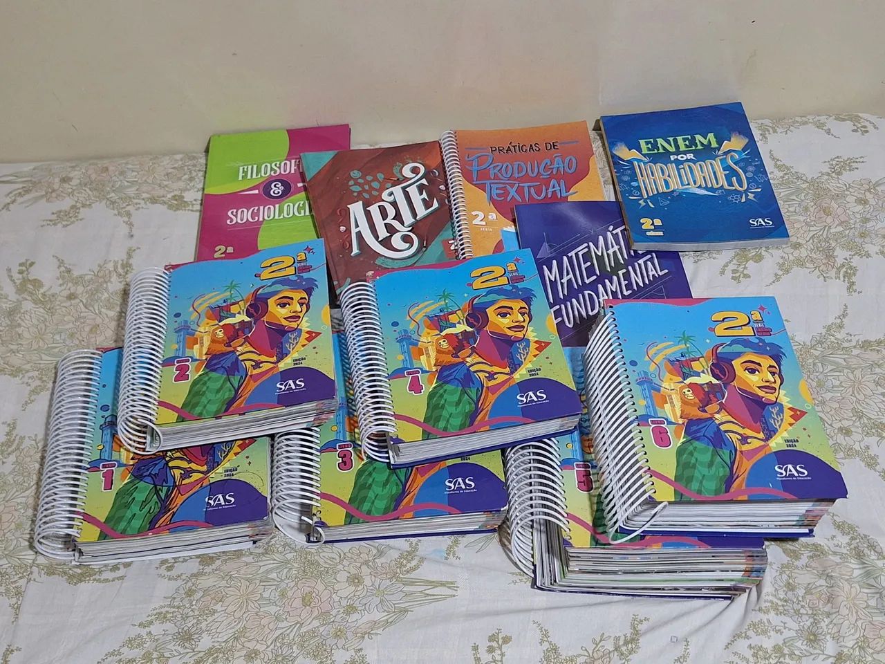 KIT APOSTILAS SAS 2° SÉRIE 2024 