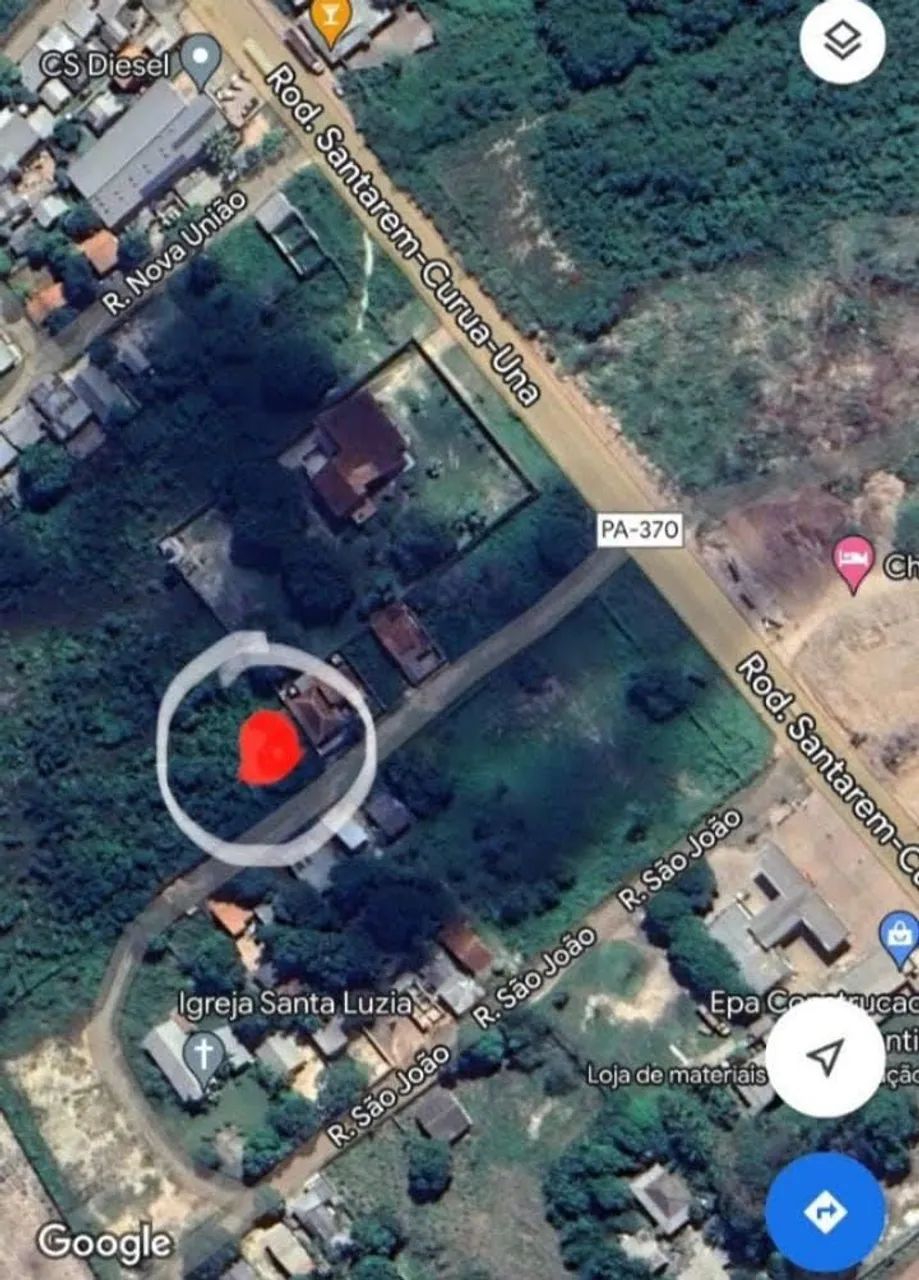 TERRENO  em Santarem - Curua-Una