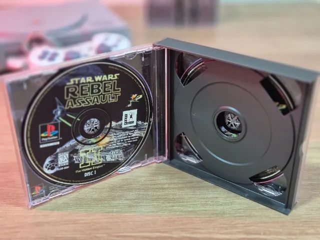 STAR WARS - REBELS ASSAULT II - PLAYSTATION 1 (SEM MANUAL) - Jogos