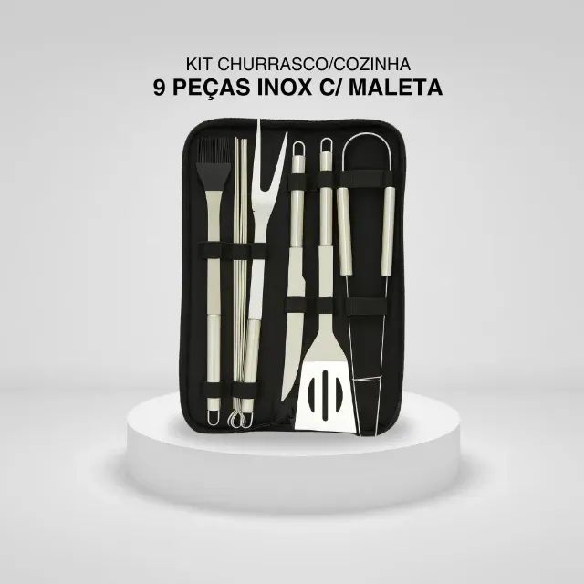 Kit Churrasco UItensílios Completos - Foto 6