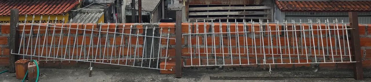 Grade de ferro para proteção de casas