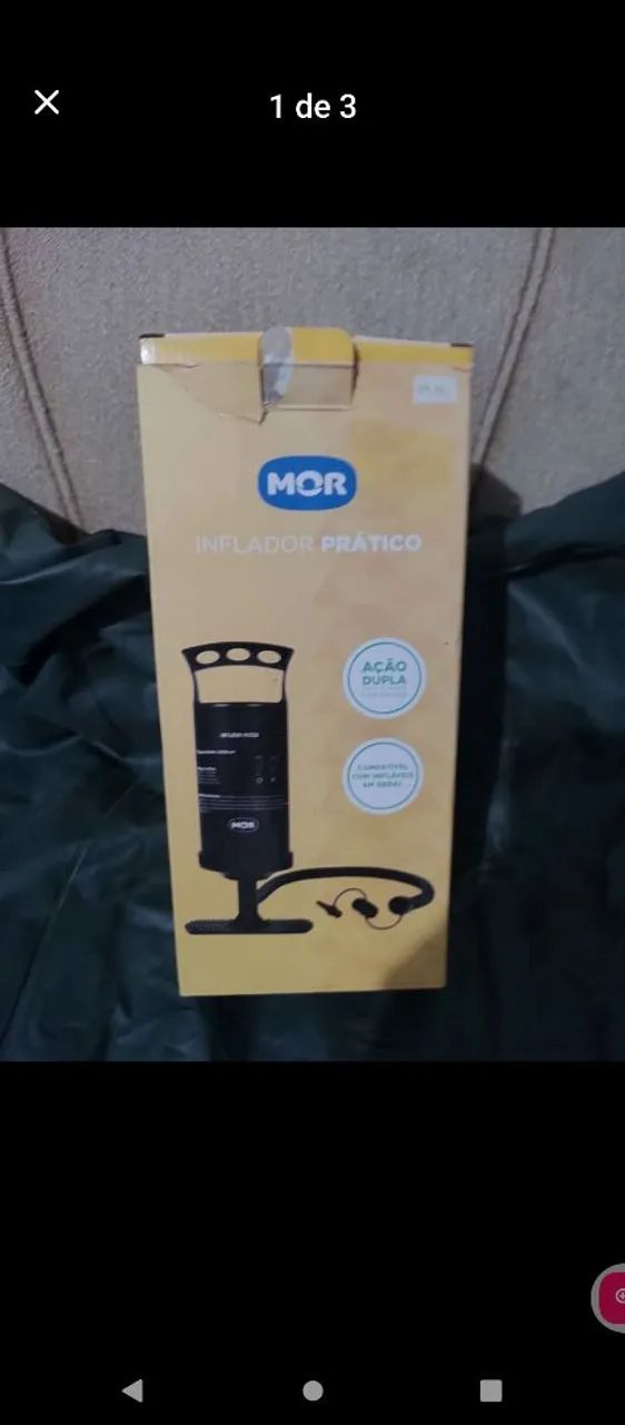 BOMBA ENCHER COLCHÕES INFLÁVEIS  - Foto 3