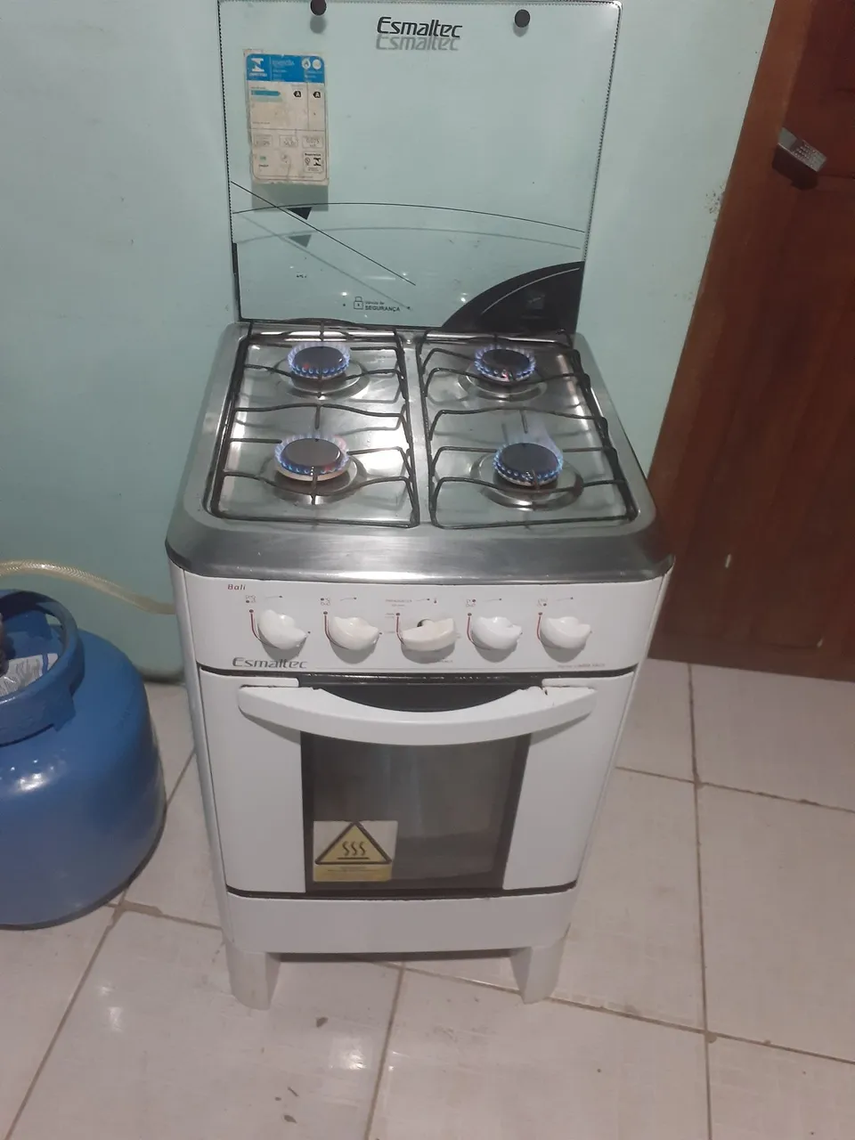 Fogão Esmaltec 4 Bocas com Acendimento Automático