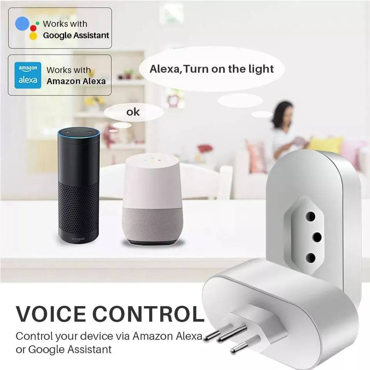 Tomada Inteligente 16A -  Alexa