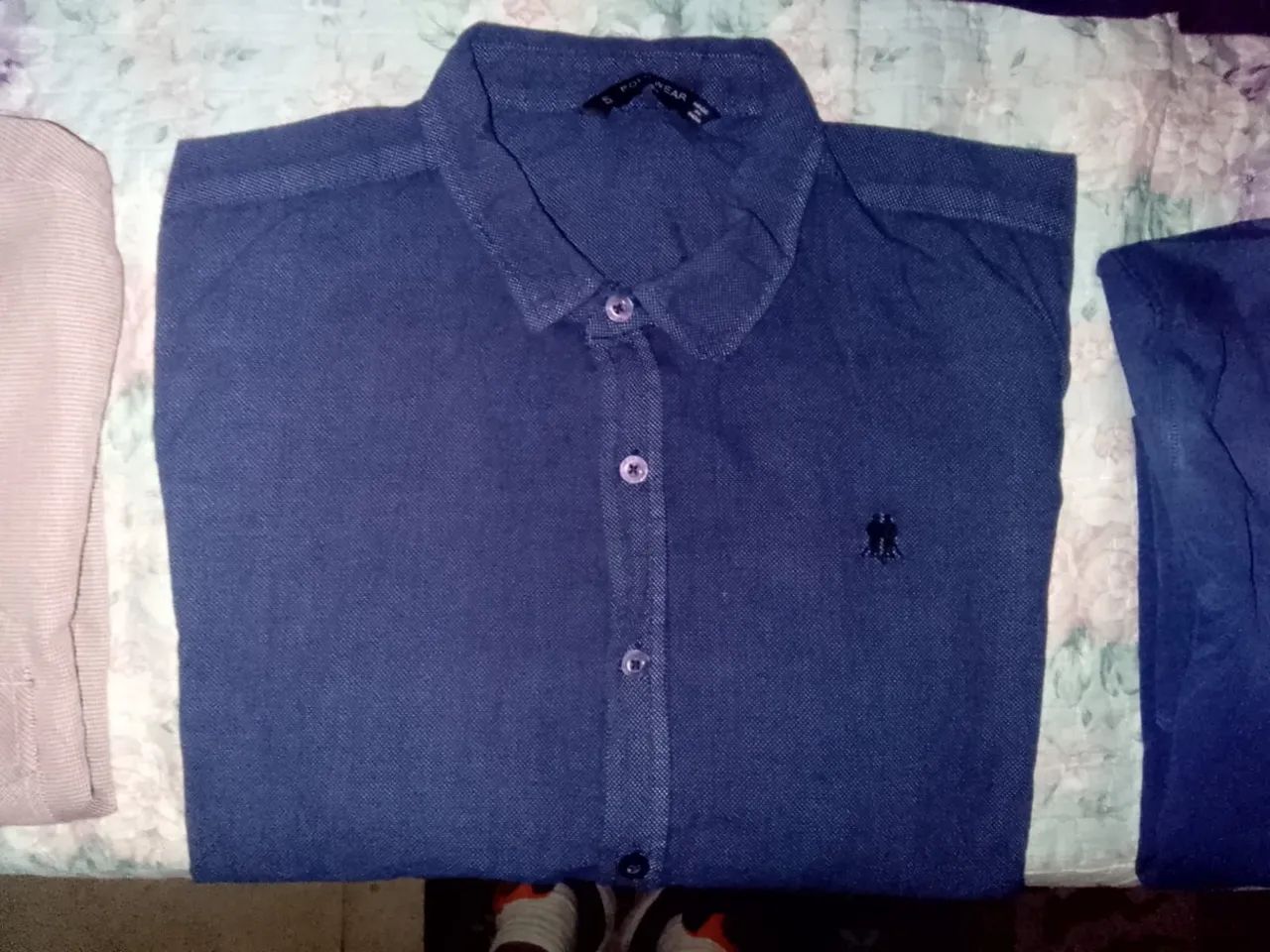 5 CAMISAS DE BOTÃO N°5/45. MASC. Ler descrição.