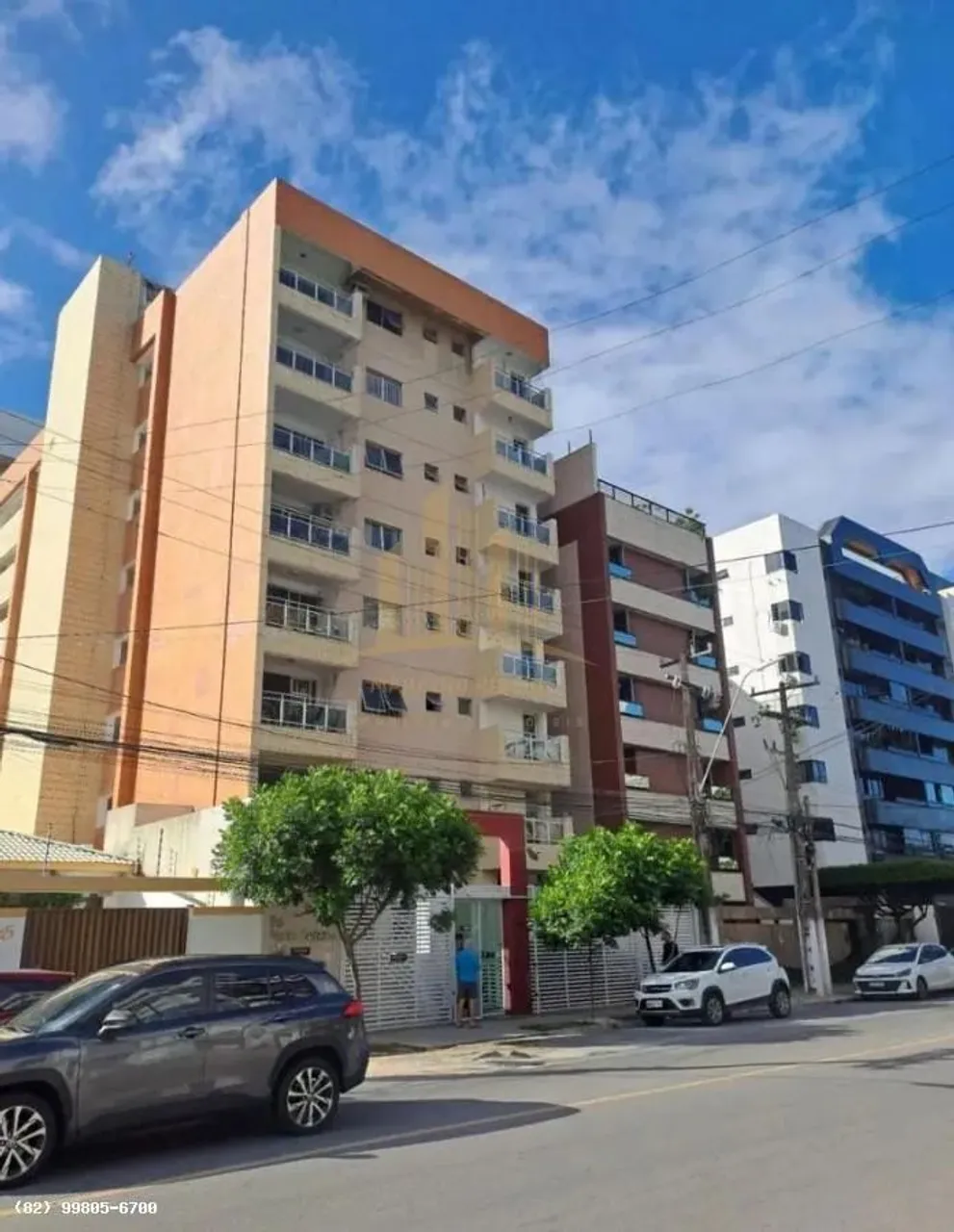 Apartamento para Venda em Maceió, Ponta Verde, 3 dormitórios, 1 suíte, 2 banheiros, 1 vaga