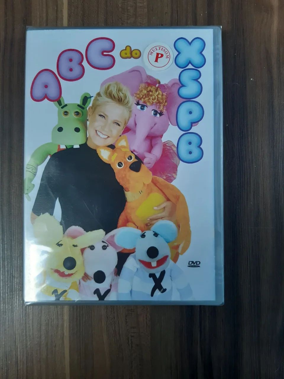 Dvd xuxa ABC do XSPB original  lacrado