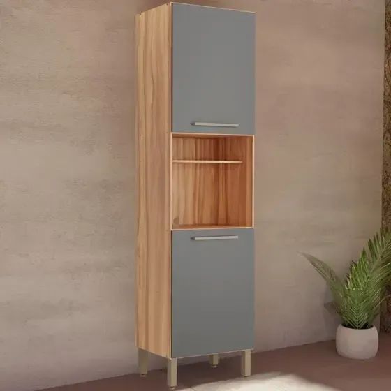  Paneleiro Carmenere Com Nicho 100% MDF