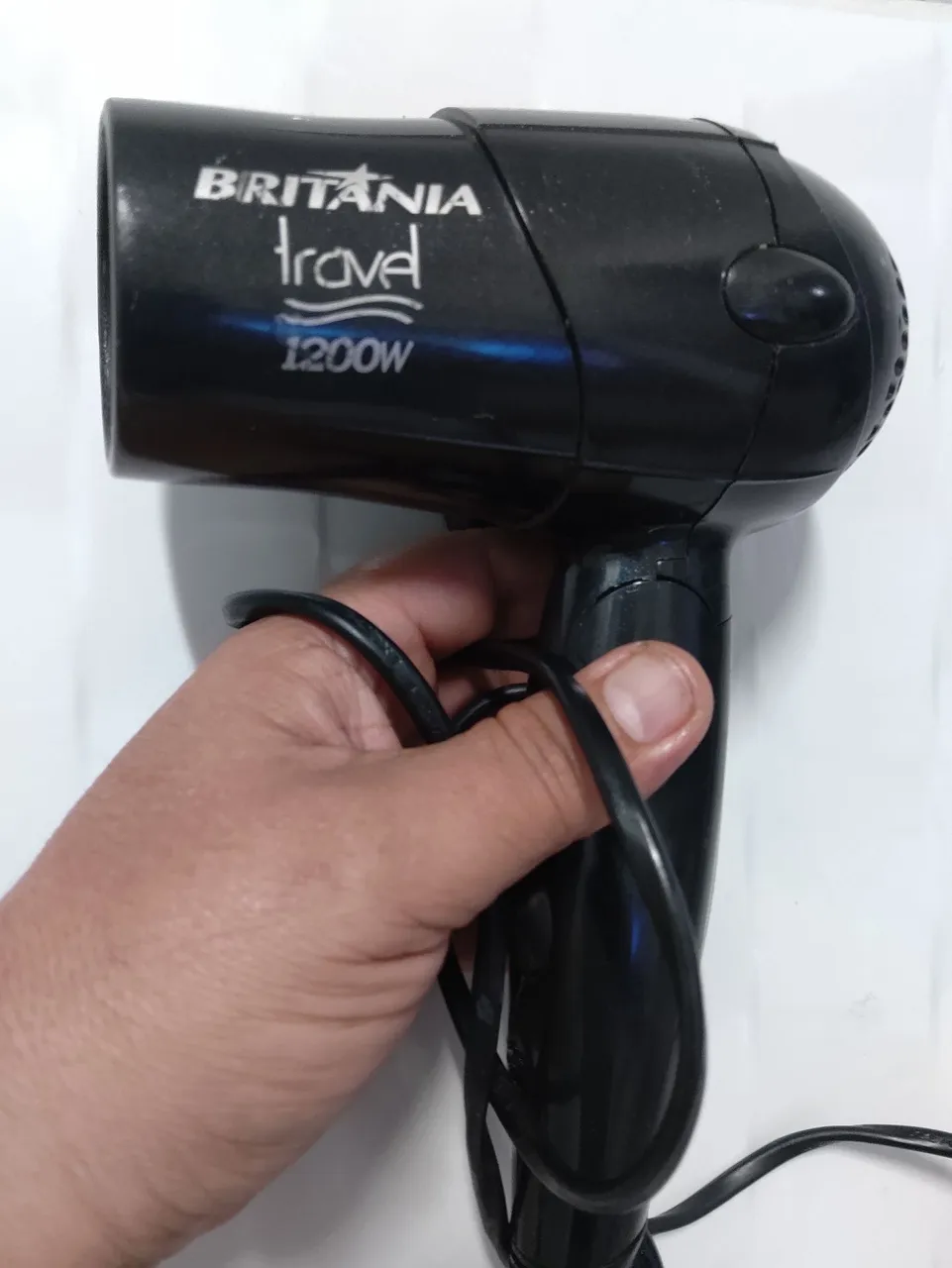 Secador de Cabelo Travel Britânia 1200W