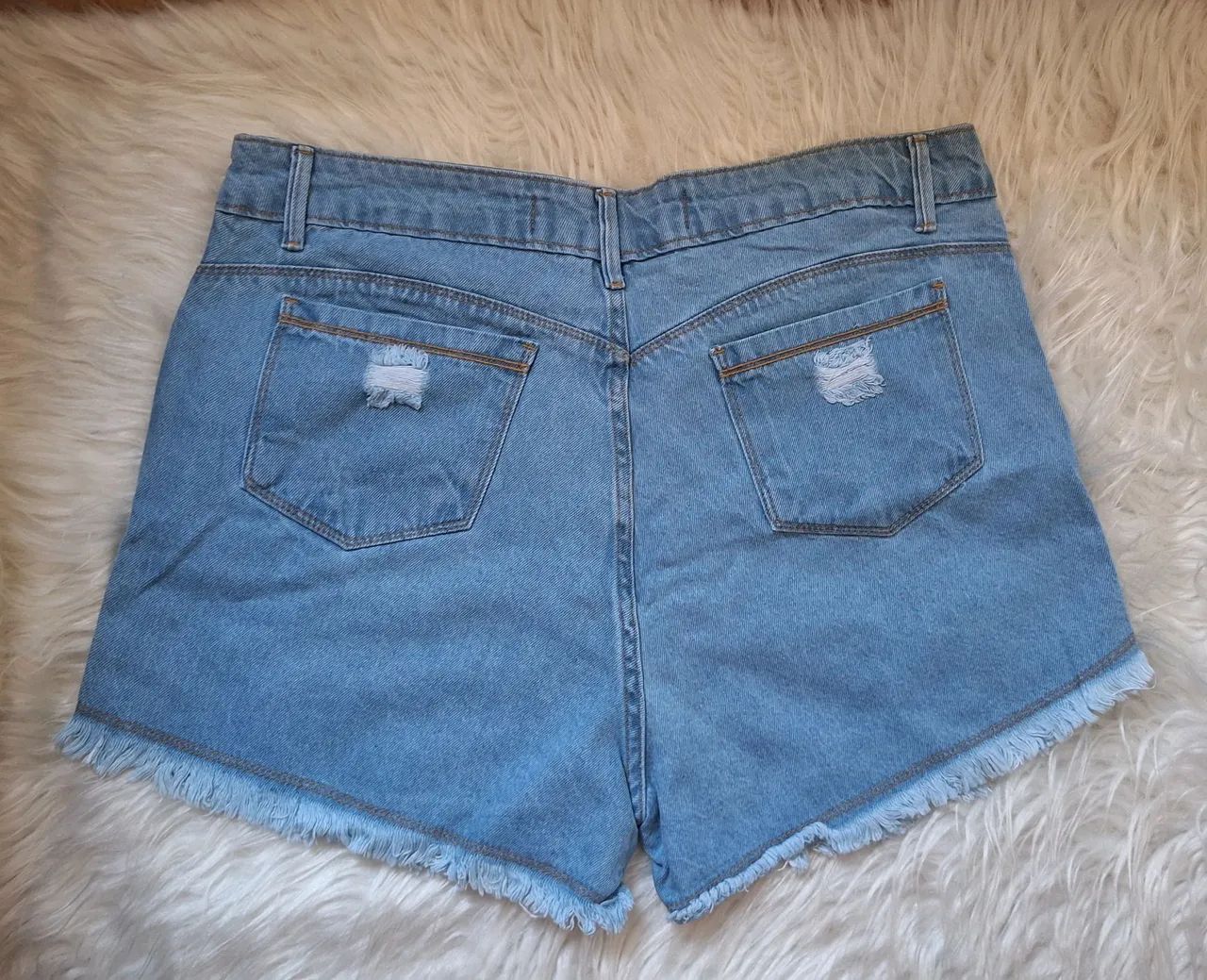 Shorts jeans destroyed  - Foto 2