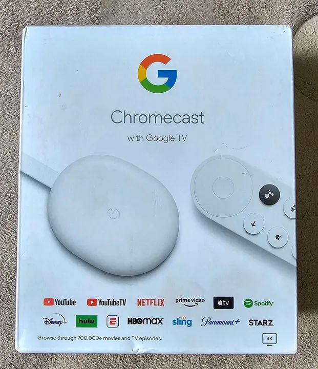 Chromecast com Google TV 4K 