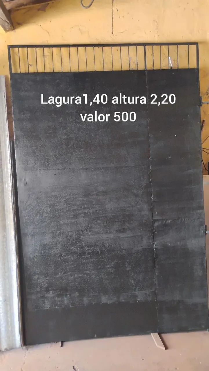 Portão de ferro 1,25x1,31m - Foto 3