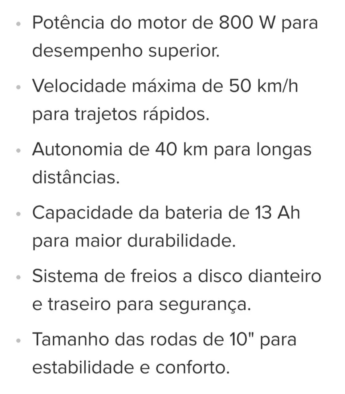 Patinete Elétrico 500 watts 49 volts  - Foto 4