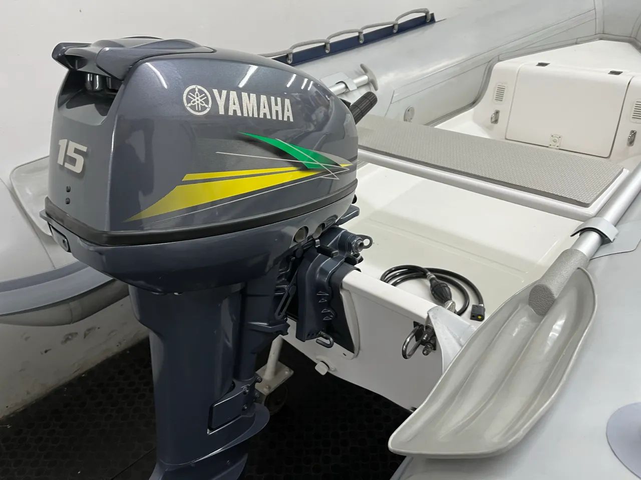 Bote flexboat SR 10 luxo cinza - Foto 5