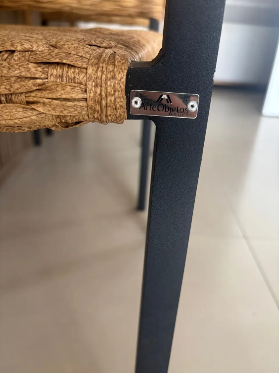 Cadeira de Jantar Arte Objetos Design