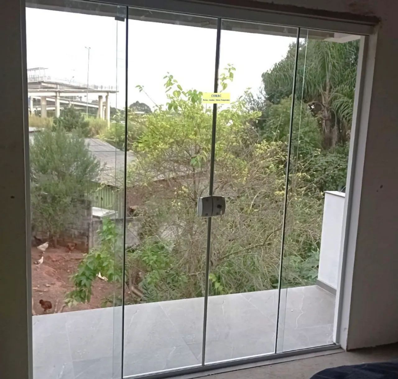 Porta de Vidro Temperado Sob Medida - Elegância e Segurança para Seu Ambiente<br> - Foto 2