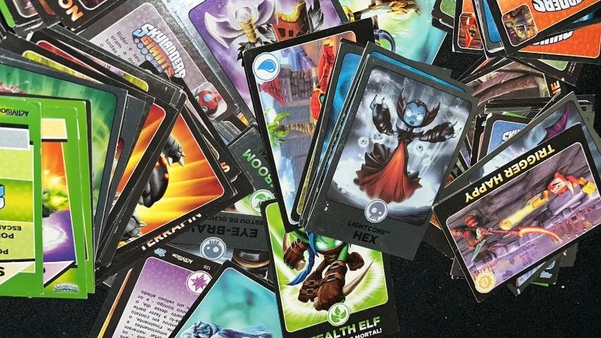 Lote Com 198 Cards Skylanders Card Game - Foto 3