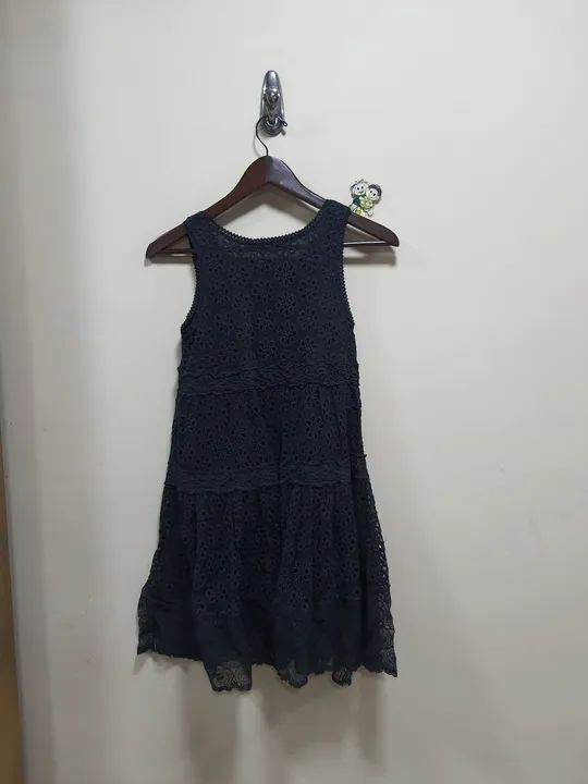 Vestido de renda preto P - Foto 2