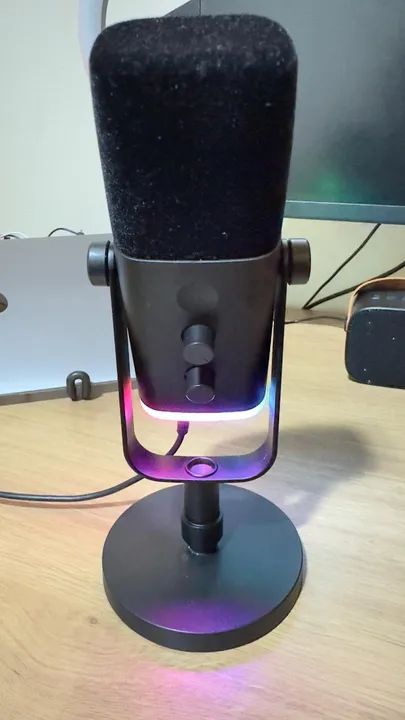 Microfone FIFINE AM8 + BRAÇO ARTICULADO ARCANO - Foto 4