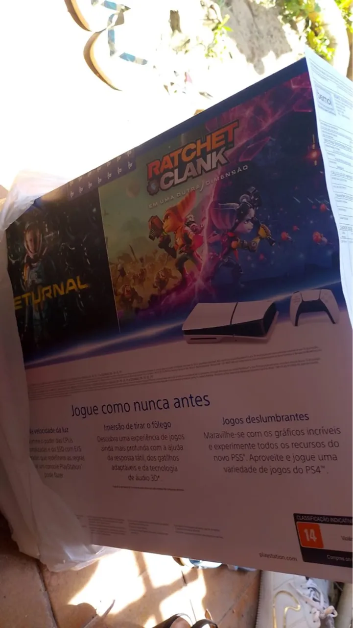 Playstation 5 (PS5) - Edição com Ratchet & Clank