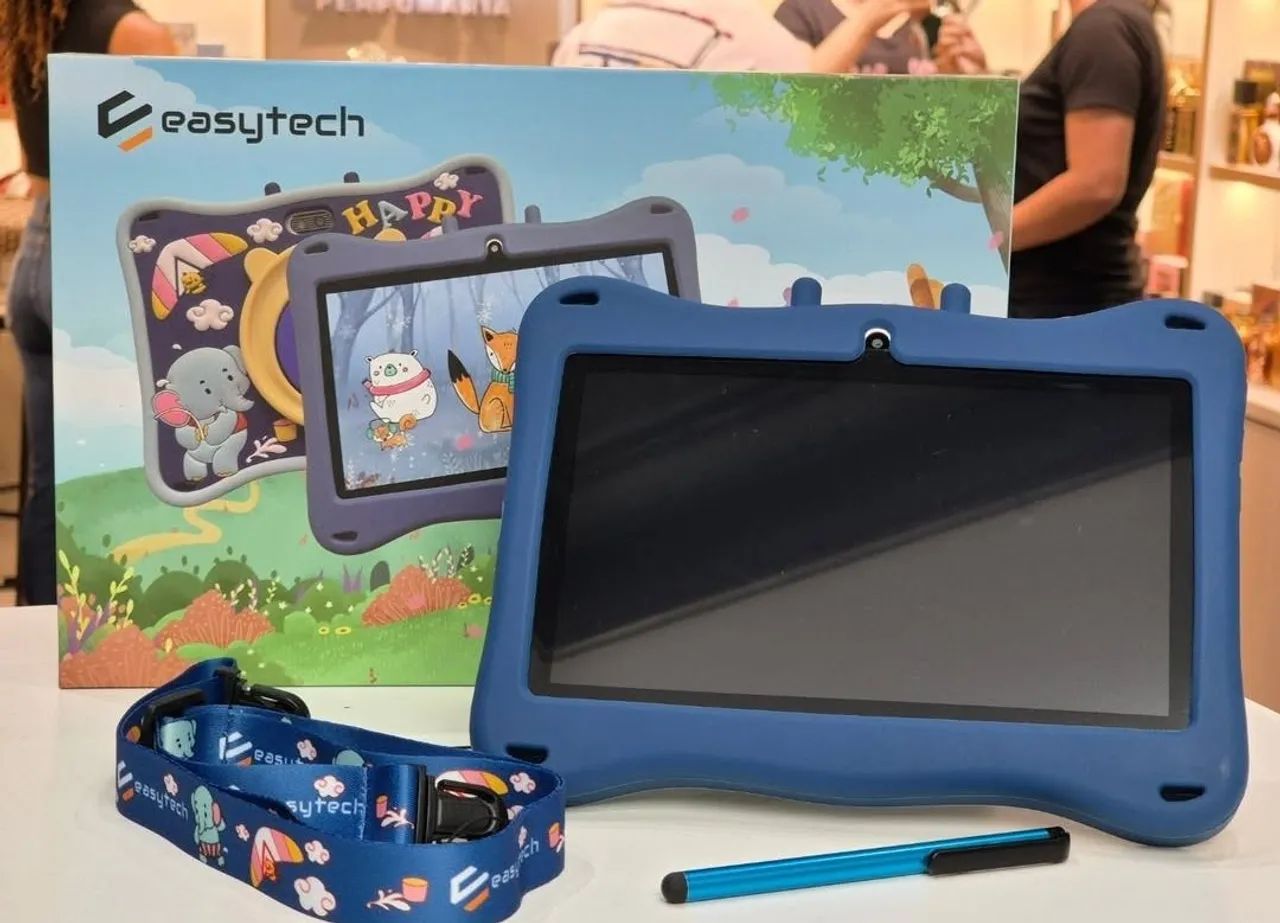 Tablet infantil 64gb Android com case 