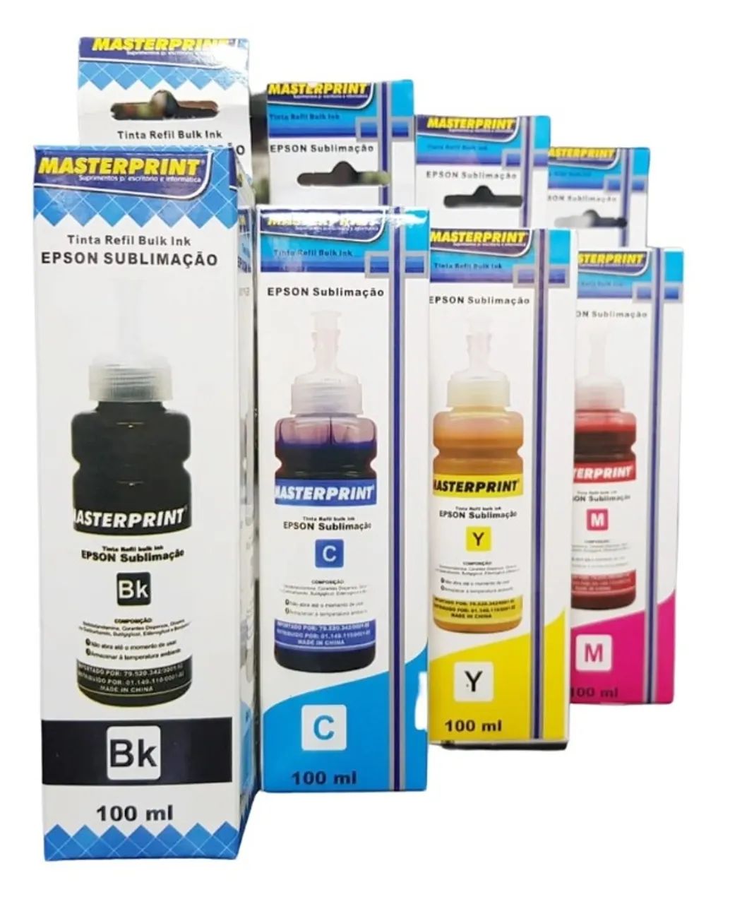 TINTA EPSON SUBLIMAÇÃO SUBLIMATICA UNIVERSAL MASTERPRINT 100 ML - Foto 2
