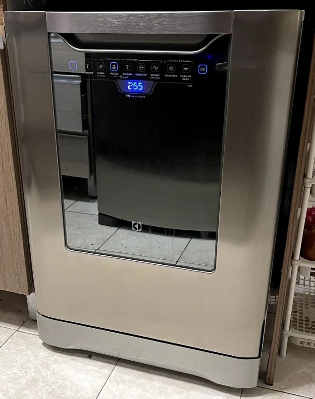 Lava Louça Eletrolux bluetouch LV14X INOX 14 serviços 127V