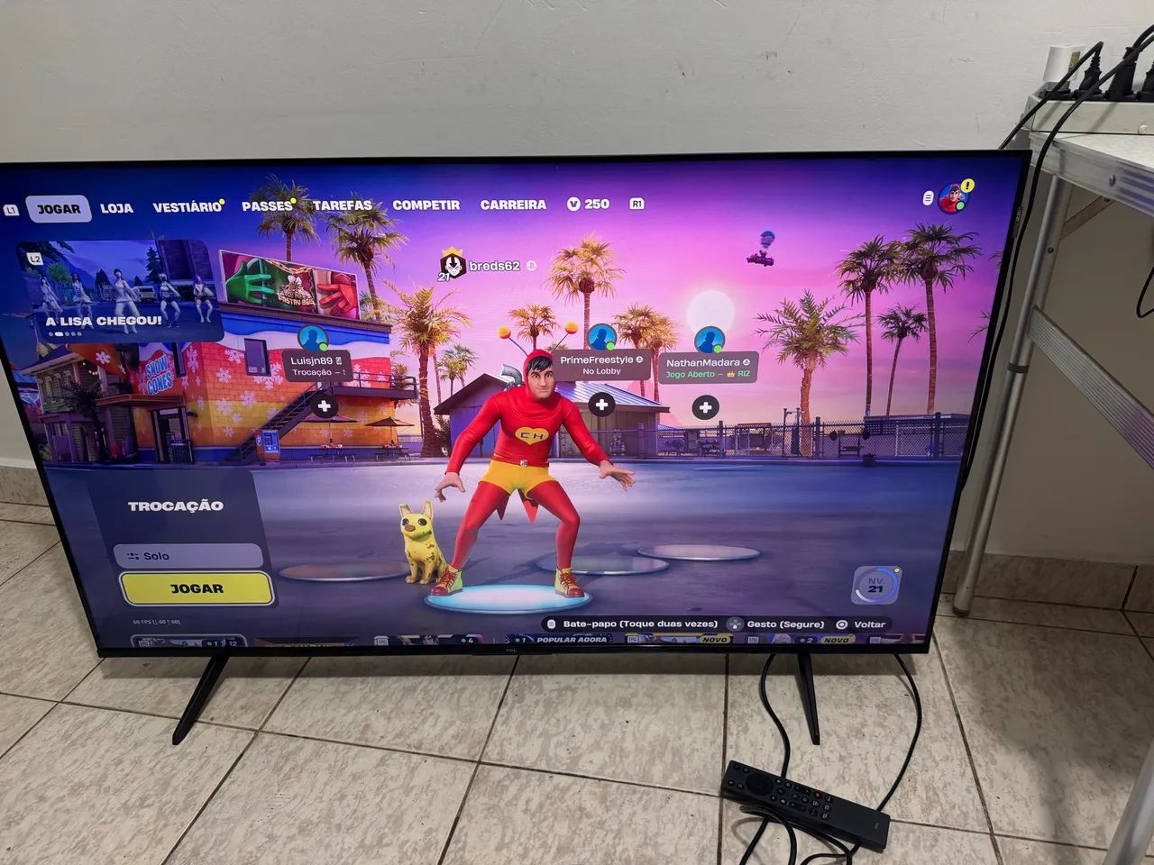 Smart TV TCL 50 Pl QLED 4K P7K WiFi Bluetooth TV HDR10+ Dolby Atmos ...