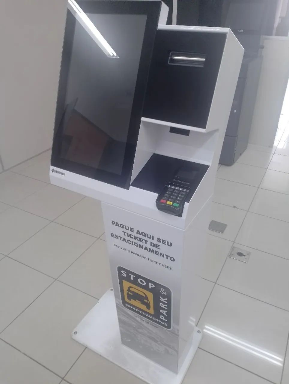 "Toten de autoatendimento/pagamento para Estacionamento Marca Schalter " - Foto 4