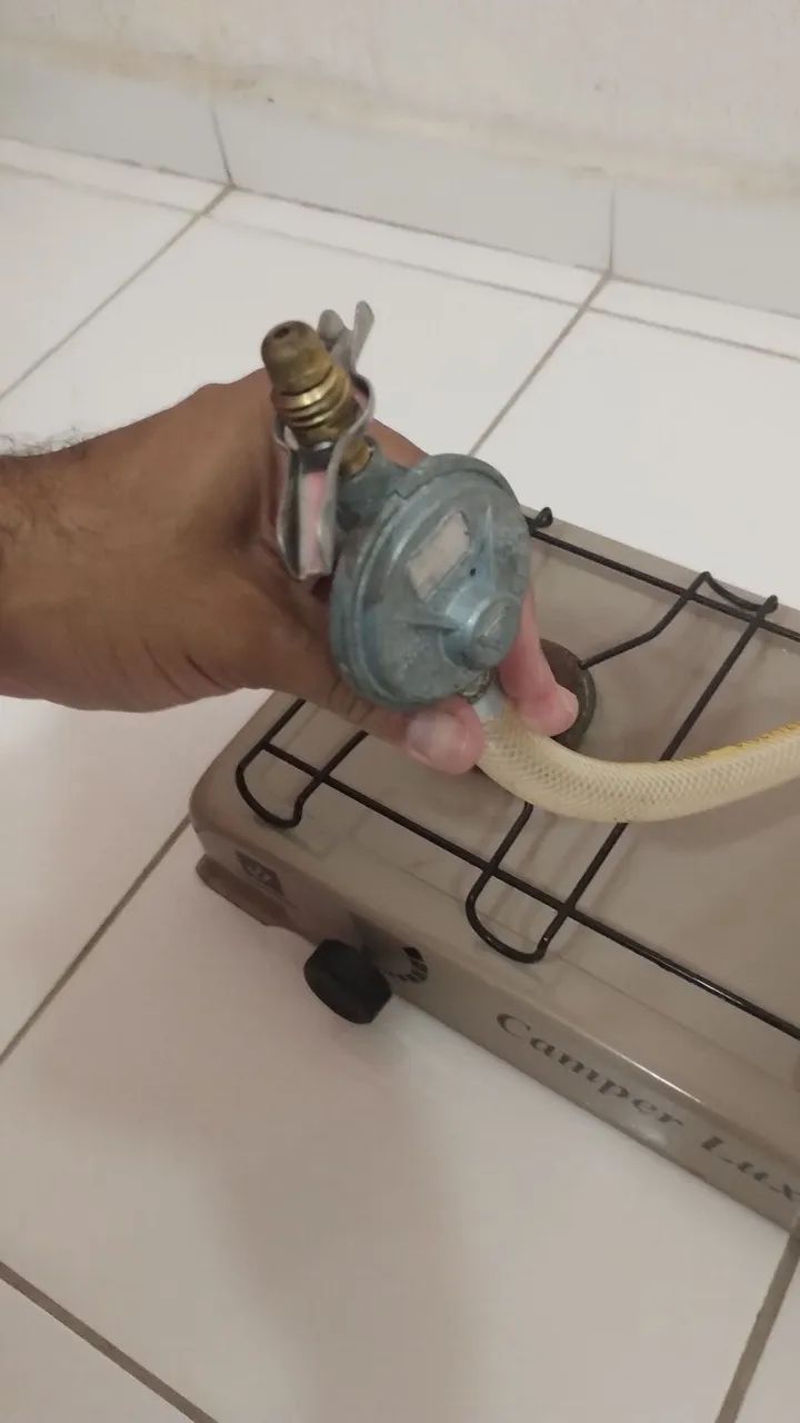 Fogão 2 bocas com Registro novo 
