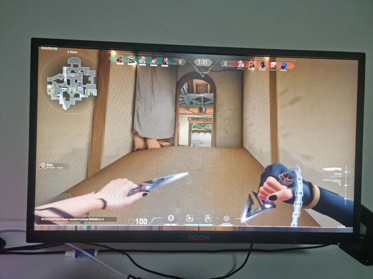 Monitor Gamer Aoc Agon 0,5ms 240hz 