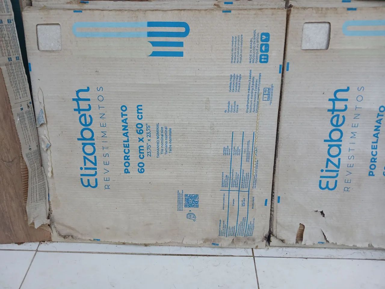 Porcelanato Cinza - Novo - Foto 2