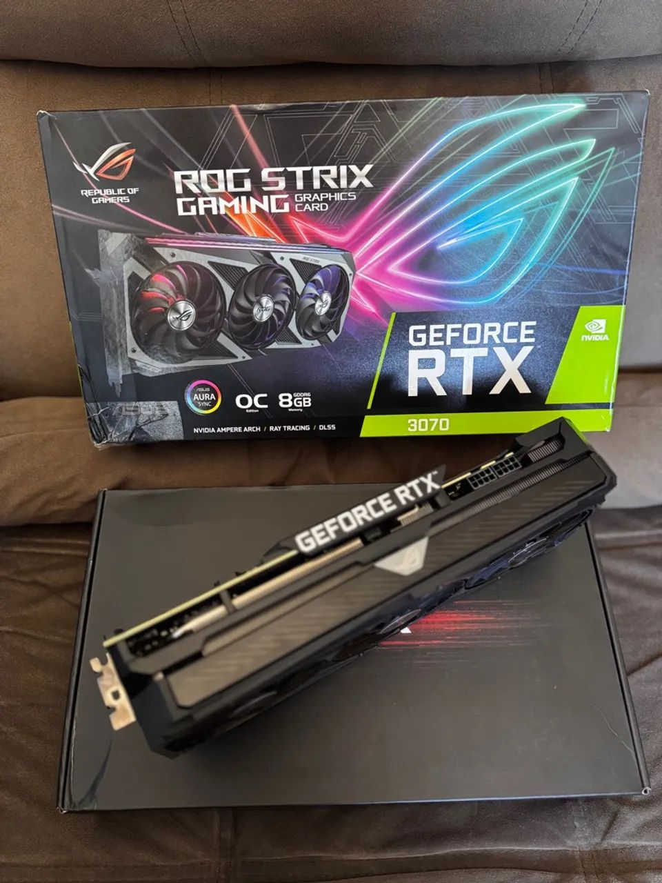 RTX 3070 ROG STRIX 8GB - Foto 2