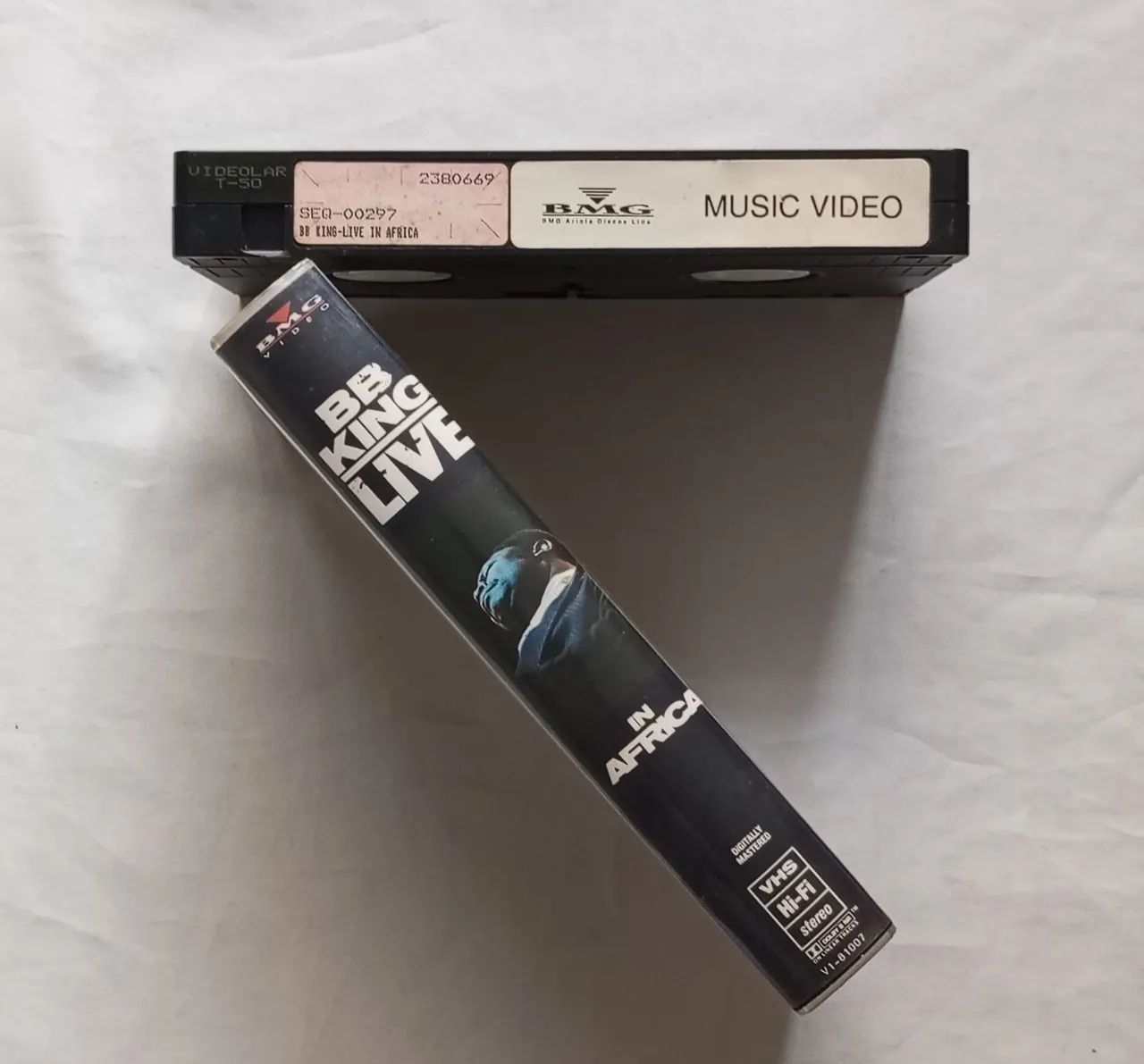 Fita VHS B.B. King - Live in Africa - Foto 3
